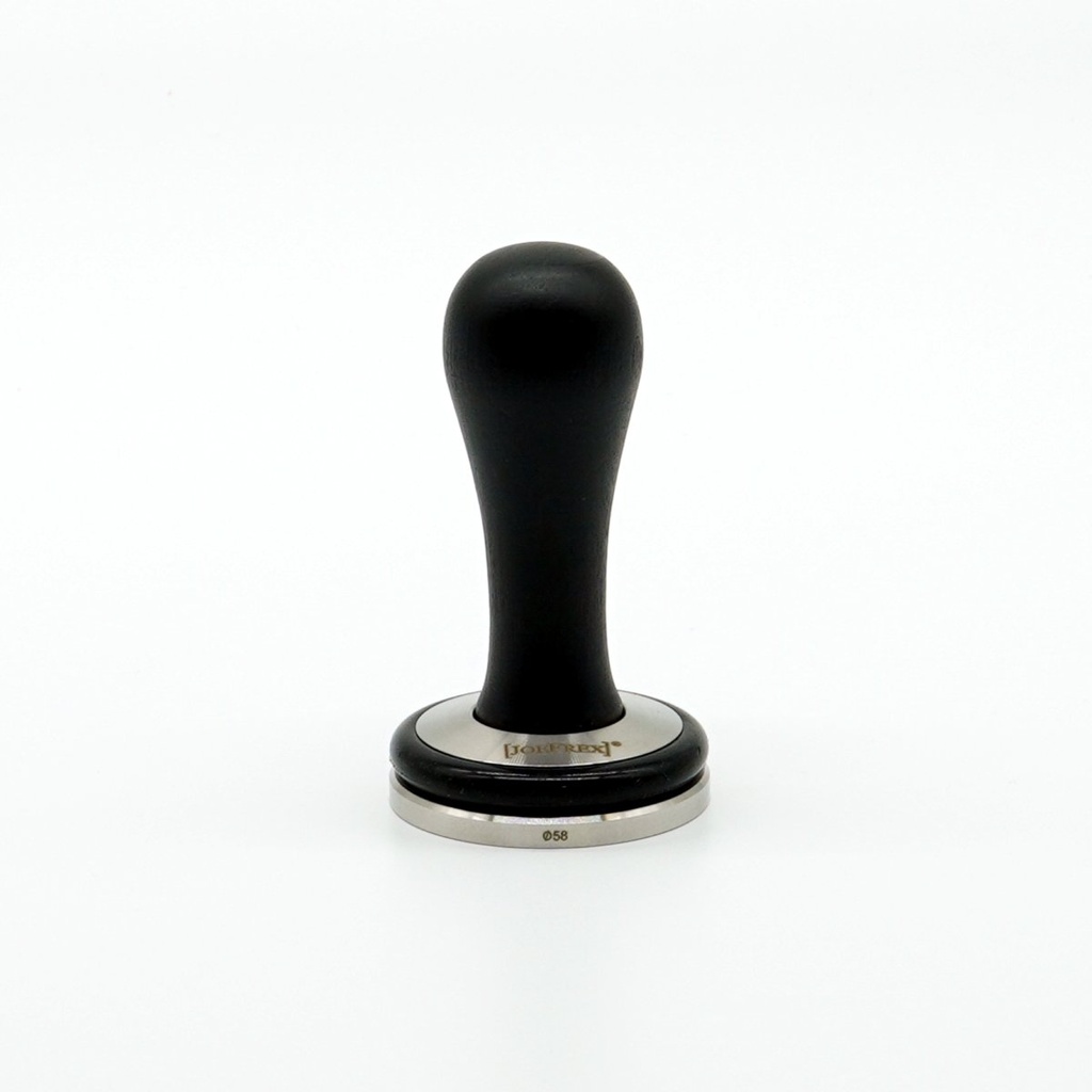 Tamper Griff Buche Schwarz Concept heb
