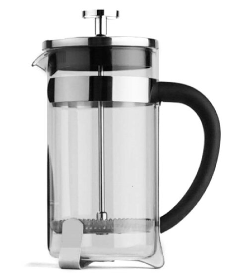 Milu Edelstahl/Glas French Press 1000ml